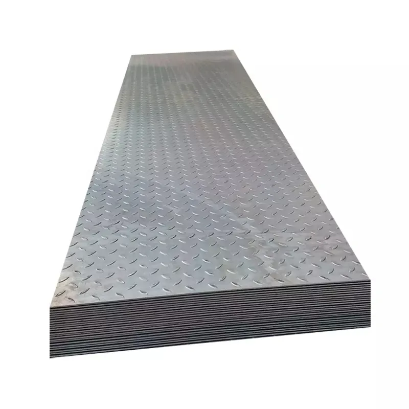 Galvanized Mild Carbon Anti Slip Checker Chequered Steel Plate